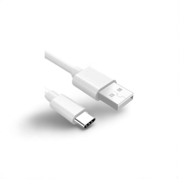 28ddcbbb-b4d2-47c2-b2e1-519fd88b4c89 Câble USB Type-C Noir ou Blanc 1 mètre