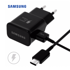 Prise Secteur Originale Samsung + Câble Type-C NOIR